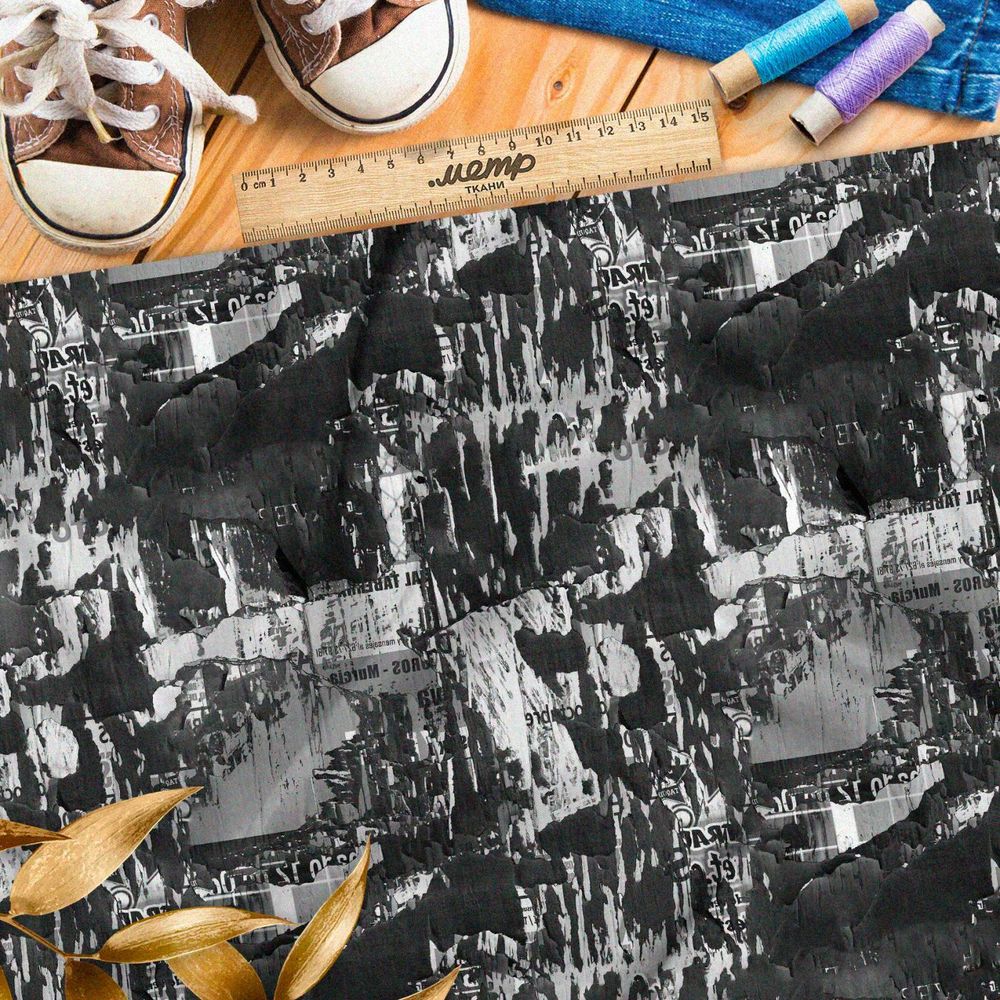 Ткань премиум шифон магические сны