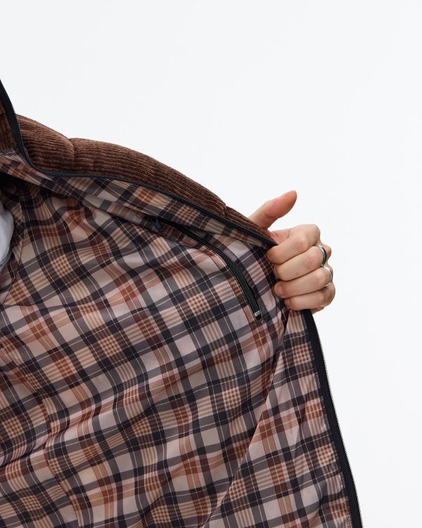 Пуховик AW25 Downjacket Velvet Brown - фото 5