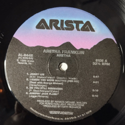 Винтажная виниловая пластинка LP Aretha Franklin (USA 1986)