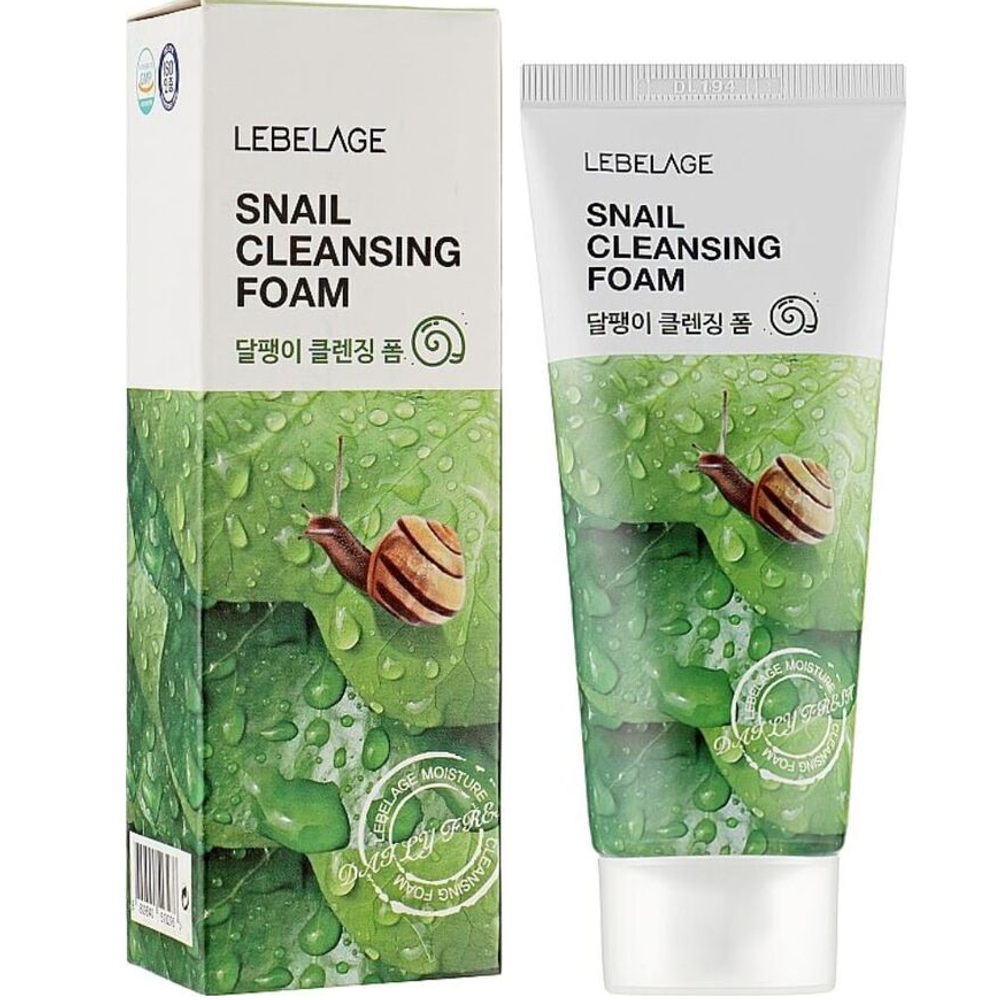 Пенка для умывания МУЦИН УЛИТКИ Snail Cleansing Foam Lebelage, 100 мл