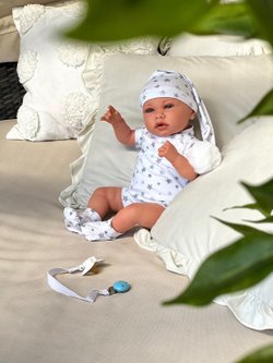 Кукла Реборн Marina and Pau 45cм Luka мягконабивная (M3062)