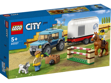 Конструктор LEGO City Машина с прицепом для лошади 60327