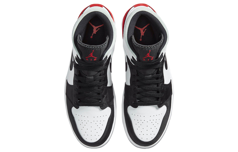 Jordan 1 Mid SE Red Black Toe
