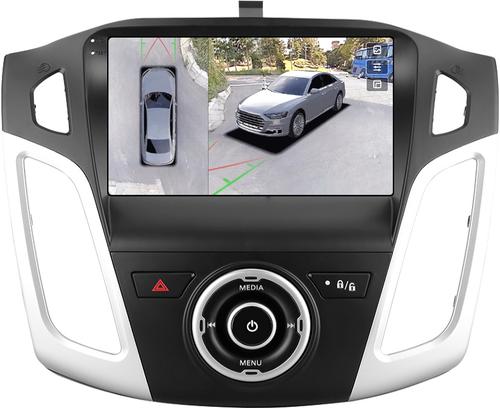 Магнитола для Ford Focus 3 2011-2019 (поддержка автопарковки) - Teyes CC3-2K-360 на Android 10, Быстрая, 2K QLED, CarPlay, 4G SIM-слот, 4 камеры в комплекте