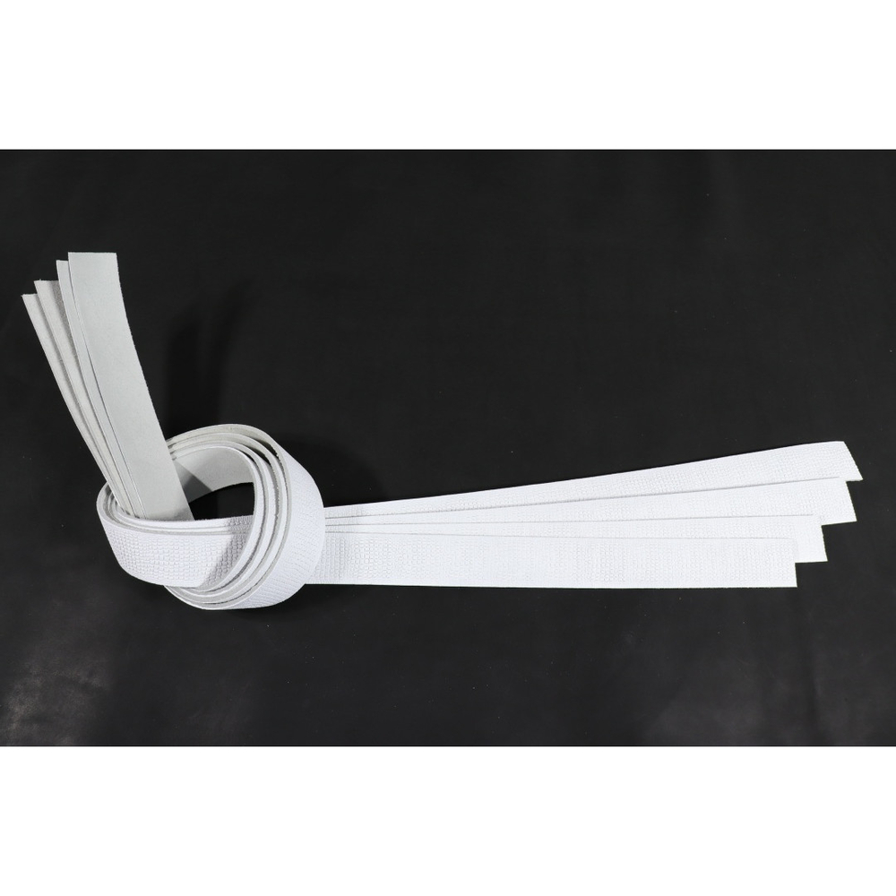 Ременная заготовка Белая с лицевой отделкой + Плита Геккон