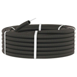 Труба гофрированная ПНД черная 20 мм с протяжкой 50 м