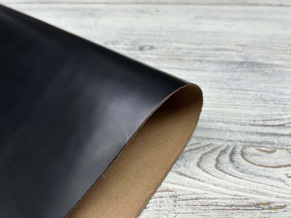 Bolero Lux Nero (1,4-1,6 мм), цв. Черный, натуральная кожа