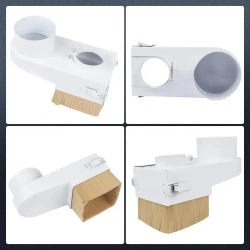 Щетка аспирации на шпиндель D80мм для станка ЧПУ