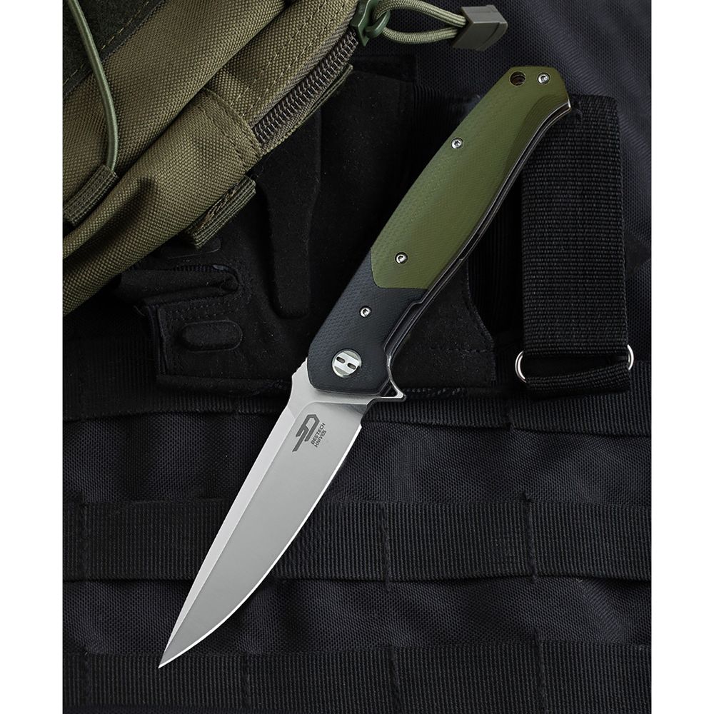 Нож Bestech BG03A Swordfish Black Green