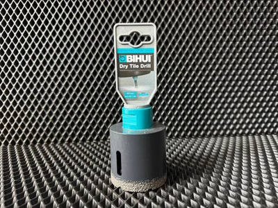 Коронка алмазная по керамограниту BIHUI, 57мм (вакуумная пайка), арт.DBDF57