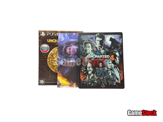 PS4 Uncharted 4: Путь вора Special Edition (Б/У, Полностью на русском языке, CUSA-04529)