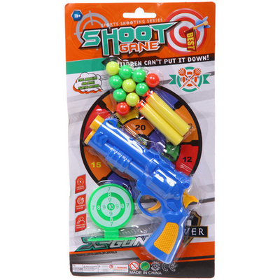 Пистолет «Стрелковый Тир», 14 предметов, 30*16 см