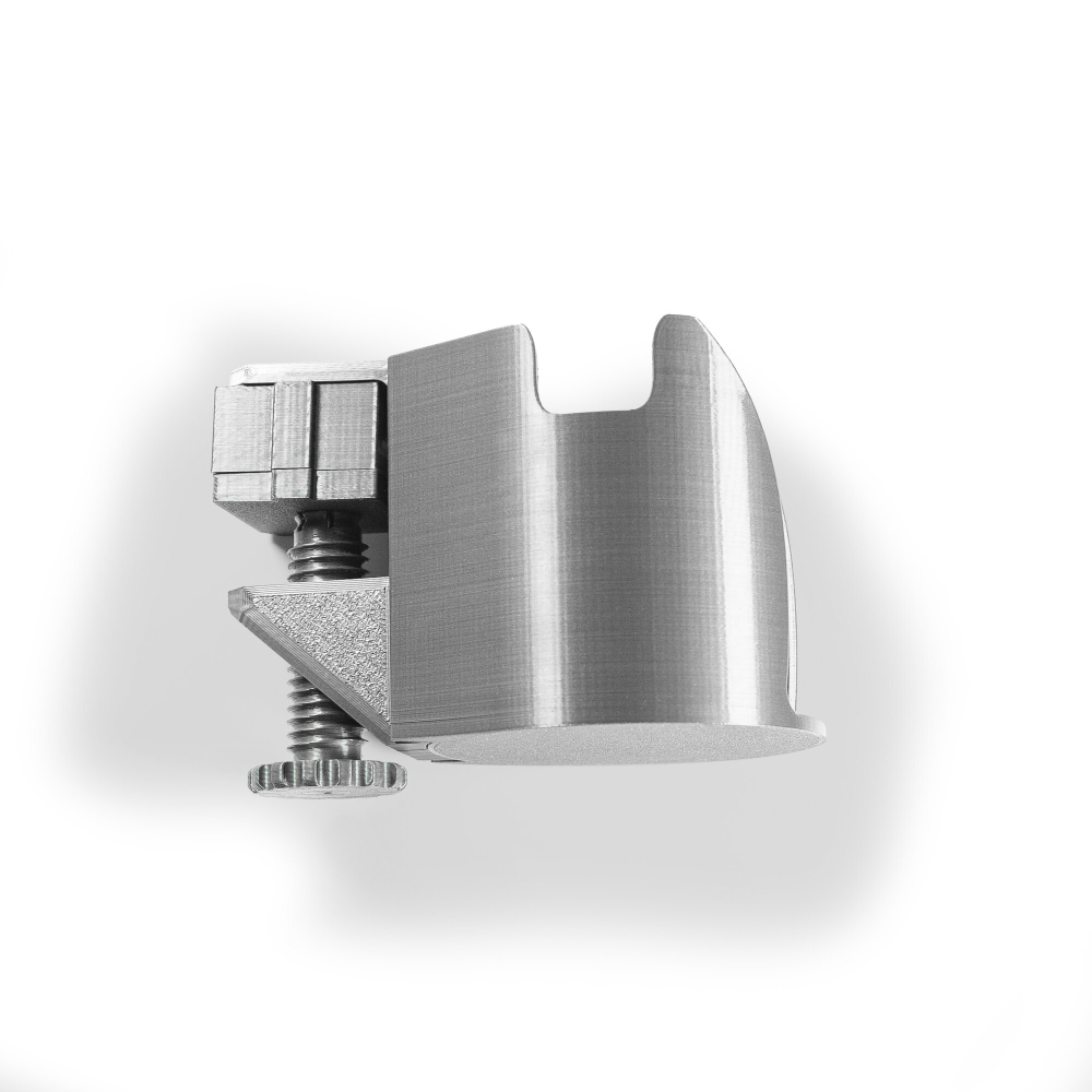 Подставка для кружки/стакана с креплением к столешнице, серая