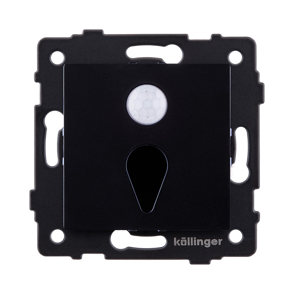 Подсветка лестницы с датчиком движения, рассеянный свет, черный Kollinger REA-044BK для Aspekt, Eleganz, Reflex