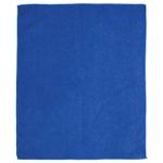 Тряпки для мытья пола, КОМПЛЕКТ 3 шт., микрофибра, 50х60 см, синие, 260 г/м2, ОФИСМАГ, 603945