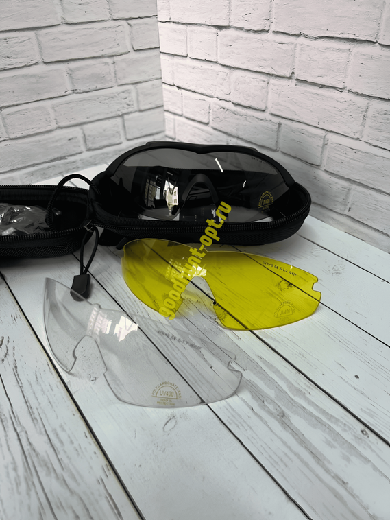 Очки тактические со сменными линзами стрелковые 5.11