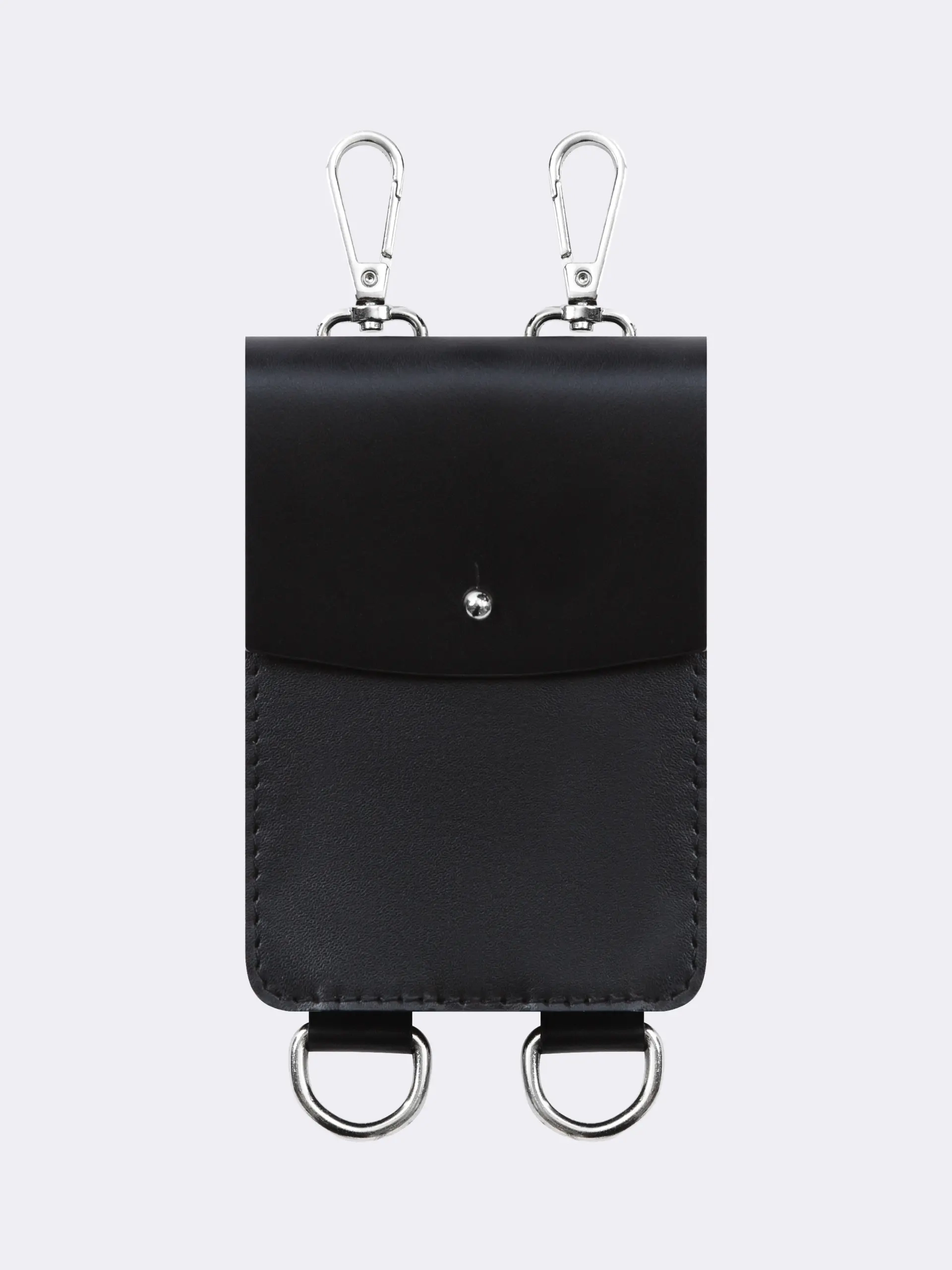 Сумочка из кожи черная OLA OLA