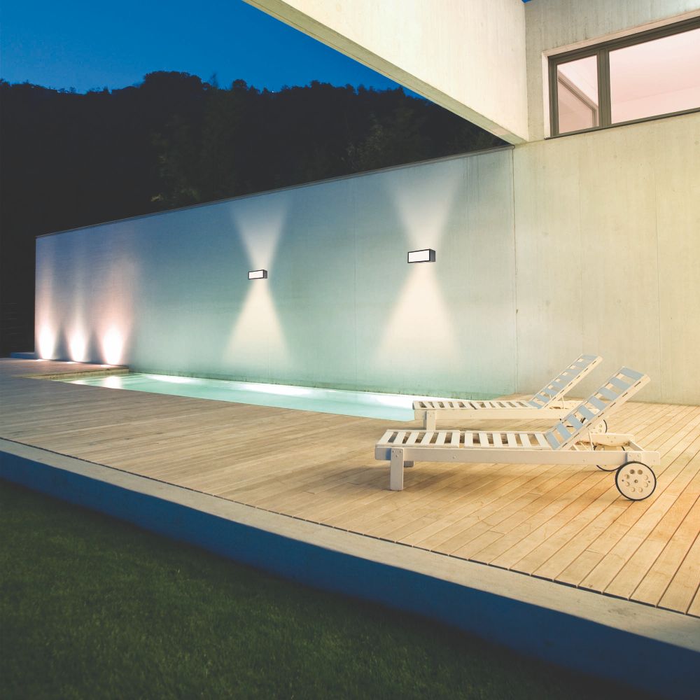 9096 Настенный уличный светильник CANCUN