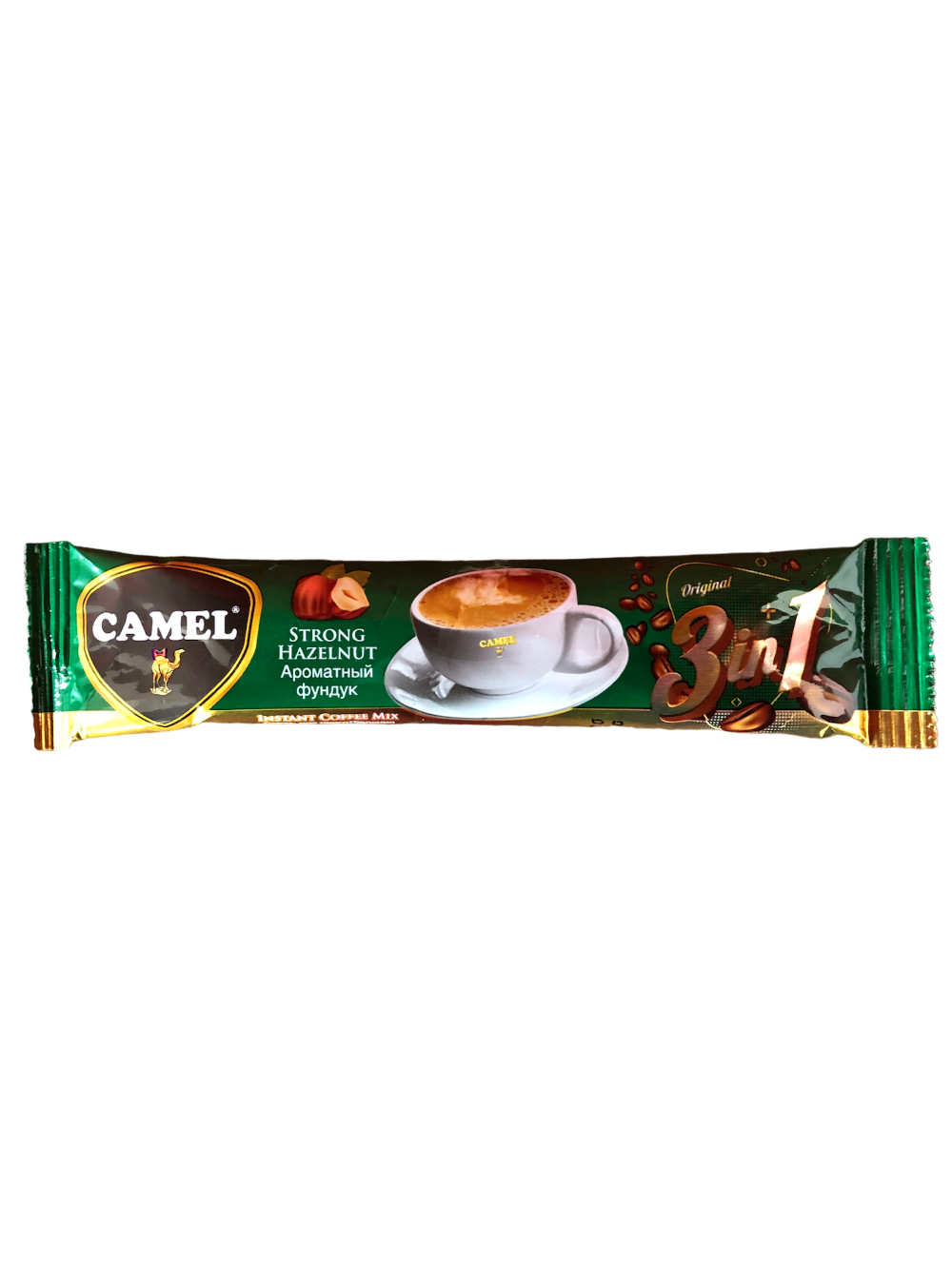 Кофе Camel 3 в 1 с фундуком крепкий 15 гр