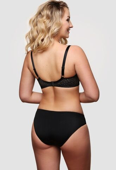 Кружевной бюстгальтер с формованными чашками на тонком поролоне (Размер: 95C) (Цвет: пудровый)