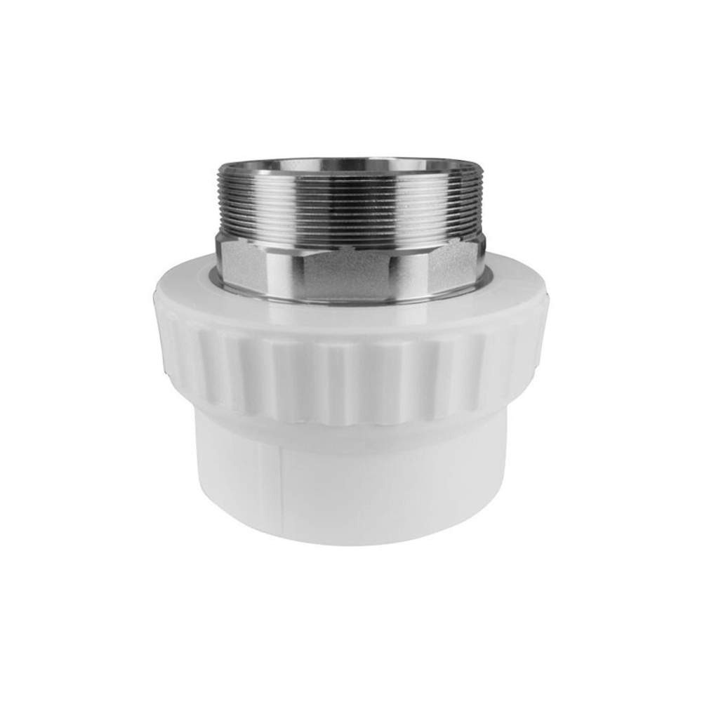 Муфта переходная НР под ключ Valfex, DN 40, PN 25, G-1 1/4'', серая