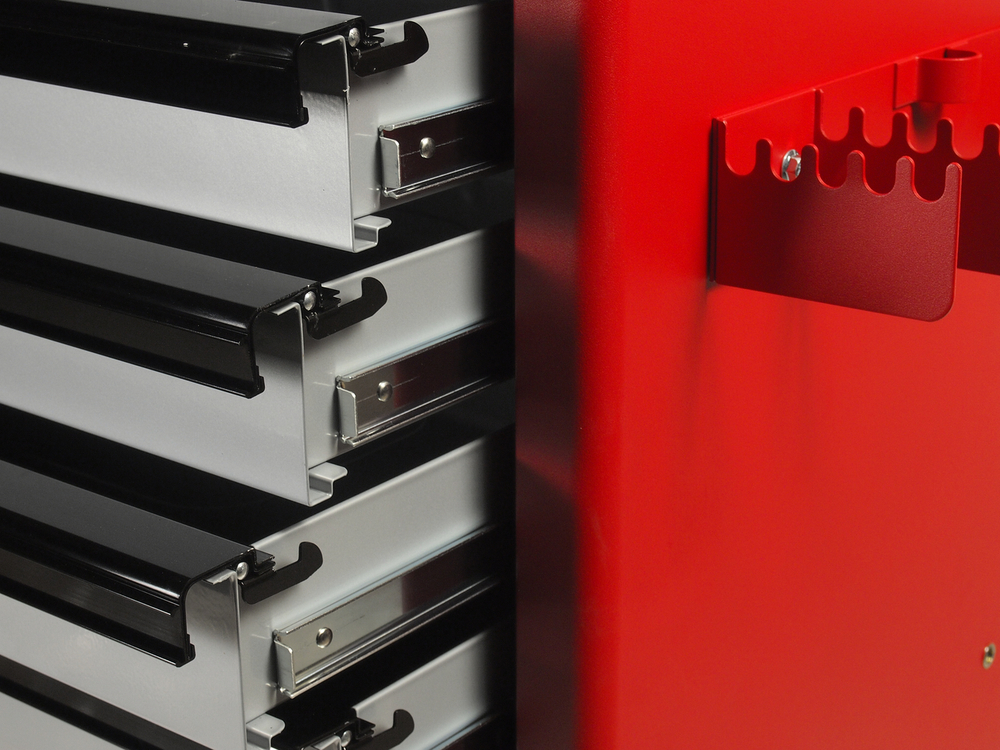 Тележка инструментальная 9 секций (JTC-3931) с набором инструментов 578 предметов JTC