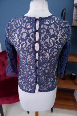 Блузка H&M с кружевом 42 размер