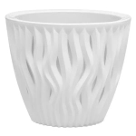 Кашпо Вдохновение (1,6л.) Цв. Белый/Белый (Арт. КШ-5737)