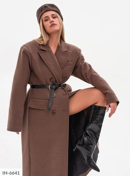 Пальто IH-6641 Фабрика Моды Фото 2