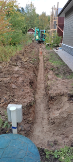 Монтаж септика - локального очистного сооружения