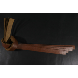 Ременная заготовка Коньяк с лицевой отделкой + Плита Скала