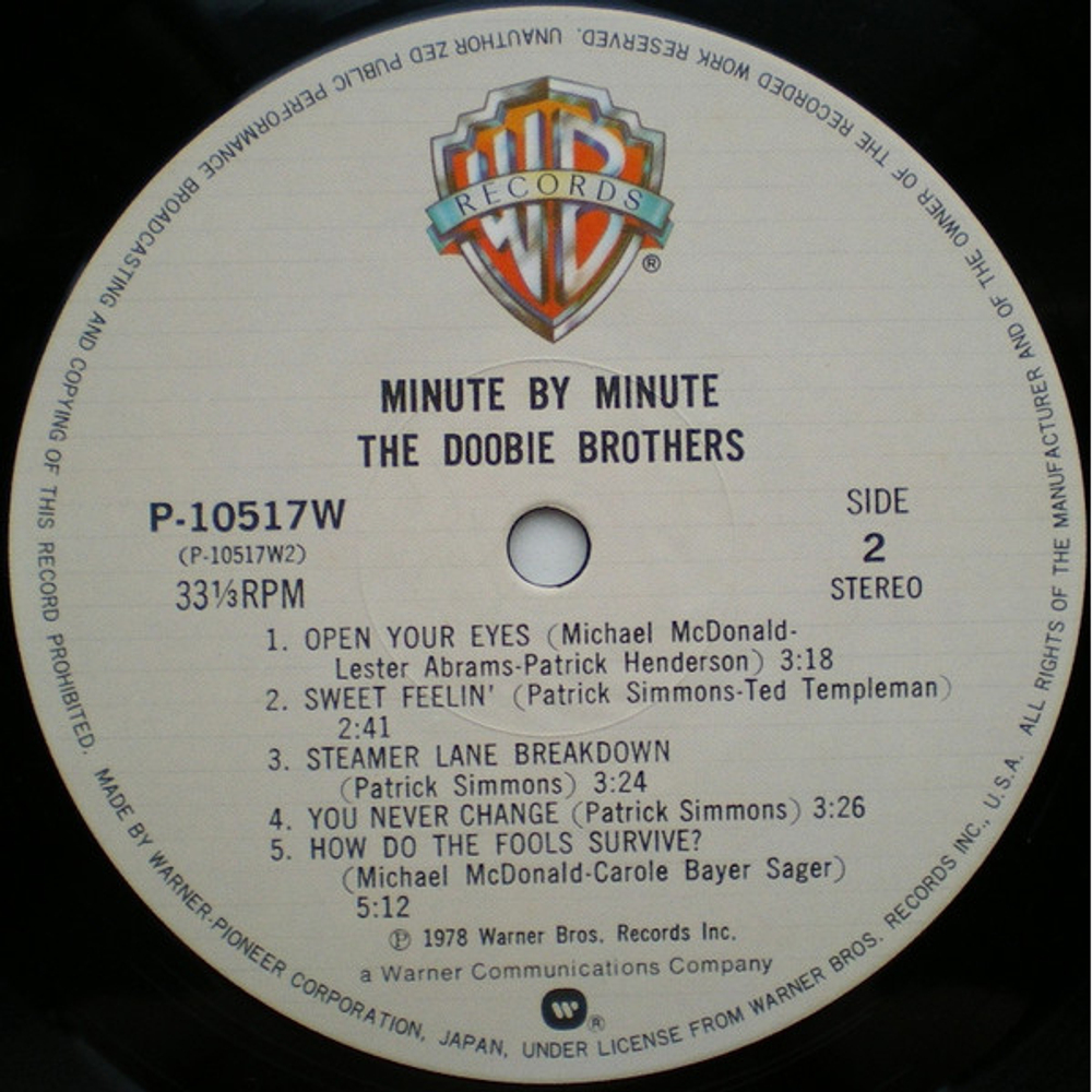 The Doobie Brothers / Minute By Minute (LP)
