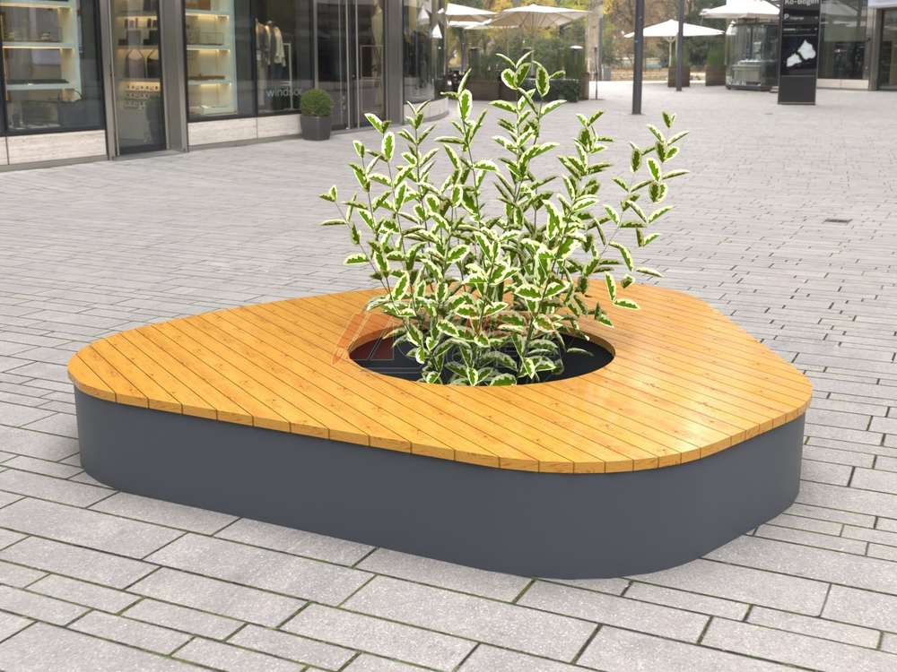 Скамья-клумба Гринпарк