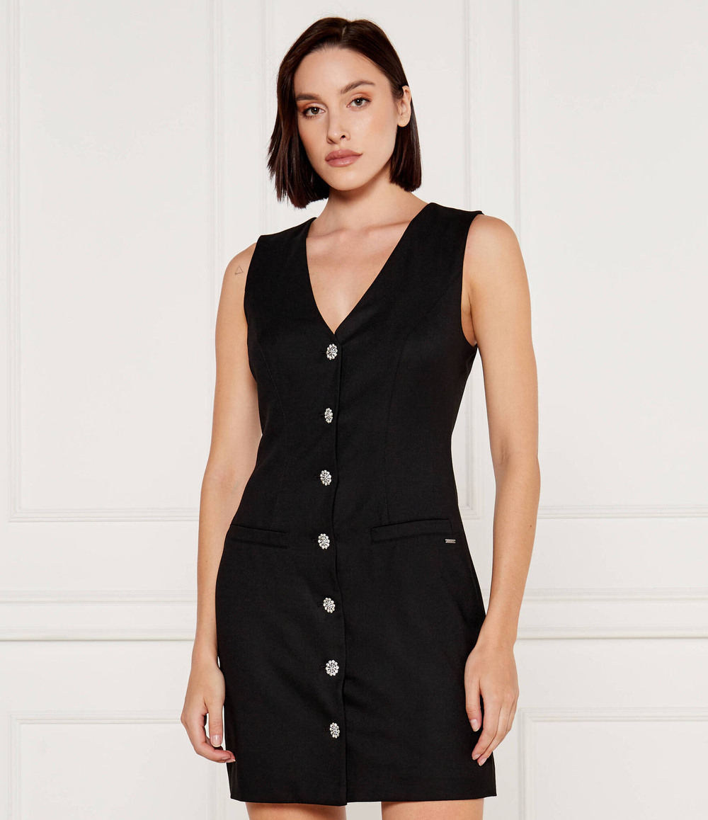 Платье DORIS GUESS - черный(W4BK11 WGIF2)