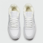 кроссовки Reebok Classic Leather Triple White Winter