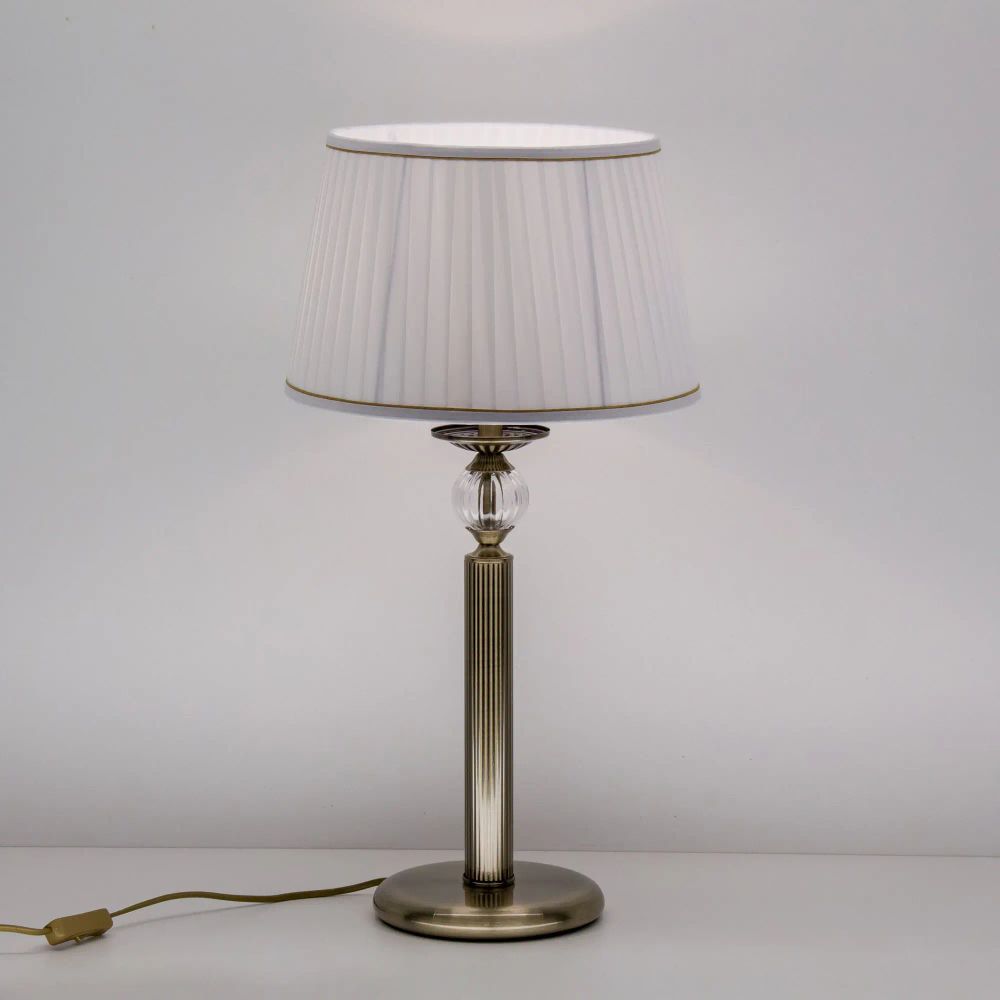 Citilux Гера CL433813 Настольная лампа с абажуром Бронза