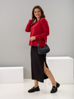 Лонгслив ЛНкл-081/ягодный