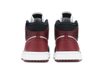 Кроссовки Jordan Air Jordan 1 Mid "Maroon" (Женская размерная сетка)
