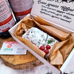 Набор подарочный «Рождественский» с кексом