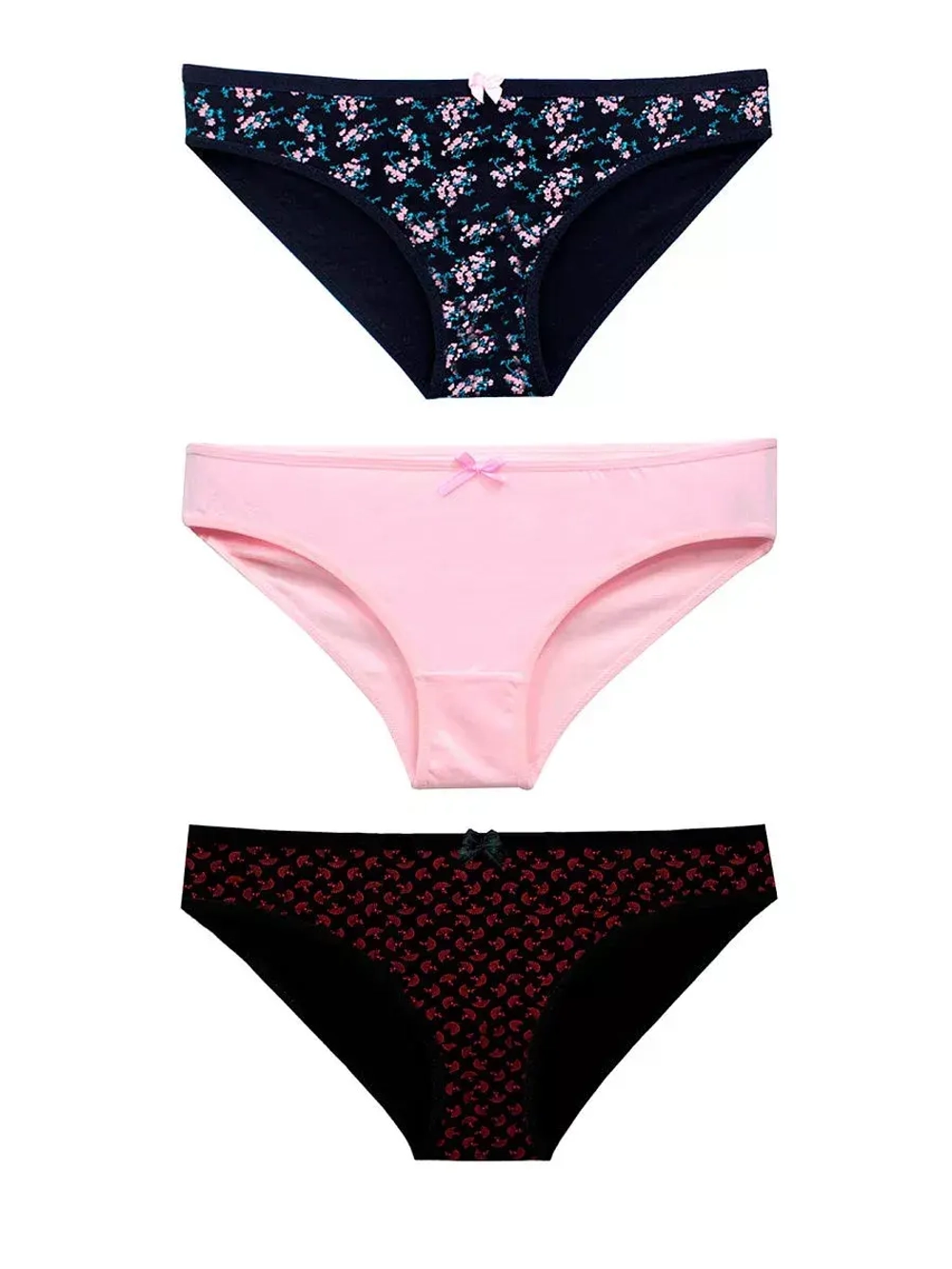 Трусы женские/хлопковые/Набор 3 шт