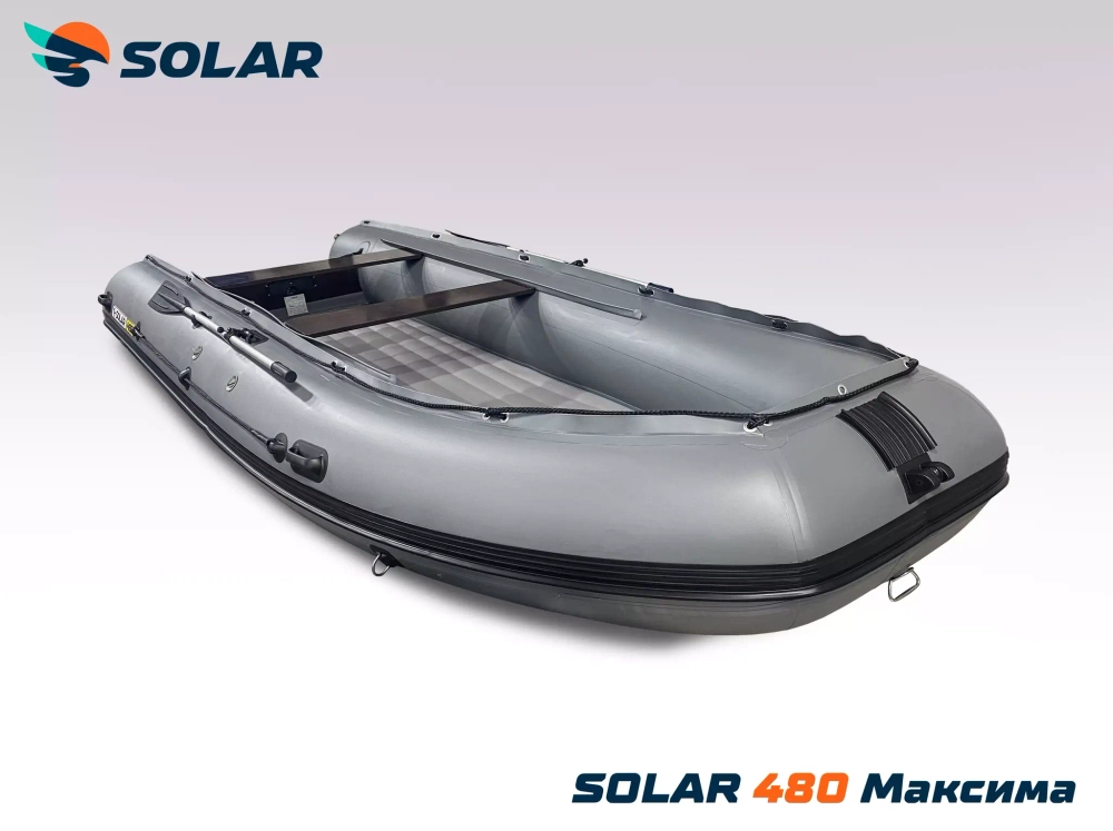 Лодка надувная моторная solar-480 к