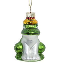 GAEM Украшение новогоднее "Лягушка" , L5 W6 H8,5 см