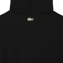 Куртка теннисная Lacoste Printed Fleece - black