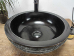 Раковина из камня Андезит Bowl Black Marmo BA-60997 40*40*15