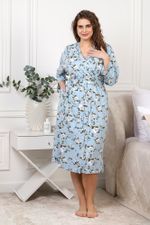 Халат Модест-3 Виотекс ГОЛУБОЙ (Акция)