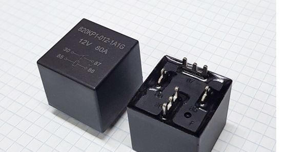 Реле электромагнитное 820KP1-12VDC (TRV6-4 конт. на плату)( 1 группа )
