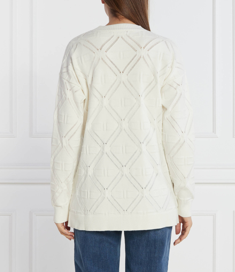 Кардиган Elisabetta Franchi - белый(MK85T36E2)