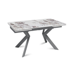 Стол раскладной Bridge (140+40+40), керамика глянцевая Patagoniya