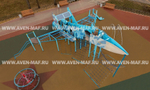 Игровой комплекс с подсветкой Самолет СУ-35