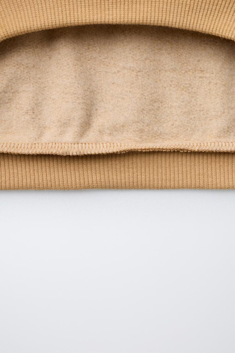 ZARA ТОЛСТОВКА С НАШИВКАМИ, РЫЖЕВАТО-КОРИЧНЕВЫЙ